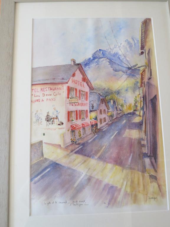 Hotel Les Deux Cols Sainte-Marie-de-Campan Bilik gambar